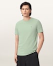 Brace Brushed Cotton Crew Neck T-Shirt