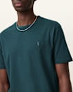Brace Brushed Cotton Crew Neck T-Shirt