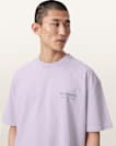 Xander Flocked Logo Oversized T-Shirt