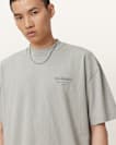 Xander Flocked Logo Oversized T-Shirt