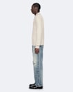 Statten Long Sleeve Ramskull Polo Jumper