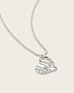 Byron Sterling Silver Heart Necklace
