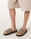 Randal Woven Leather Sandals