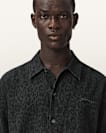 Leopardo Oversized Linen Blend Shirt