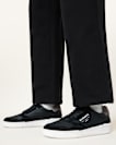Regan Leather Low Top Trainers