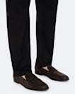 Jules Hand-Stitched Suede Loafers
