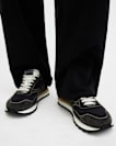 Rimini Leather Lower Top Trainers
