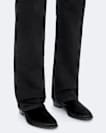 Hiro Calf Hair Zip-Up Boots