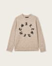 Scripture Gothic Jacquard Logo Jumper