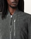 Kemble Suede Bomber Jacket