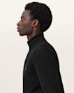 Kilburn Zip Funnel Neck Ramskull Jumper