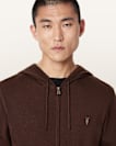 Mode Merino Zip Up Ramskull Hoodie