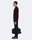 Waffle-Knit Crew-Neck Jumper