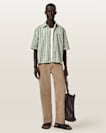 Chopin Boxy Short Sleeve Striped Shirt