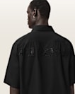 Field Oversized Short Sleeve Cotton Shirt