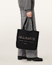 Underground Logo Printed Tote Bag