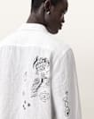 Terror Long Sleeve Linen Shirt