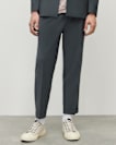 Berto Cropped Relaxed Fit Trousers