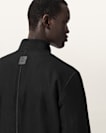 Deceit Textured Wool Blend Bomber Jacket