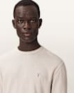 Ellis Waffle Texture Long Sleeve Crew