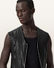 Davies Leather Waistcoat