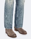 Bailey Suede Engineer Boots