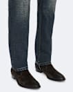 Hiro Suede Zip Up Boots