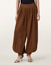 Harrie Linen Blend Baggy Fit Trousers