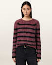Riga Striped Crew Neck Jumper