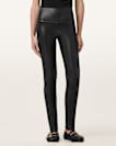 Cora High-Rise Faux Leggings