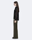 Lycia Elasticated Crepe Wide-Leg Trousers