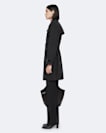 Double-breasted cotton trench coat