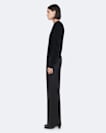 Leonie Wide-Leg Pleated Wool Trousers