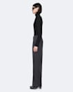 Leonie Mid-Rise Satin Wide-Leg Trousers