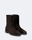 Suede ankle boots