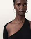 Selene Bolt Hoop Earrings