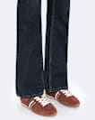 Liam Leather And Suede Low-Top Trainers