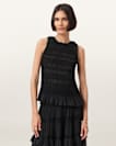 Marion Shirred Sleeveless Top
