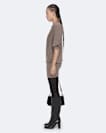 Ellie Asymmetric Knitted Cotton Mini Dress