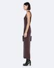 Sleeveless bodycon midi dress