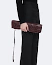 Lutece Fold Leather Clutch
