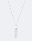 Box pendant necklace