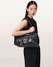 Ares Grain Leather Shoulder Bag