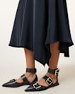 Sutton Leather Pointed Toe Shoes