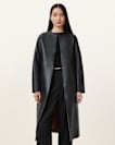 Selby 2-In-1 Reversible Suede Mac Coat