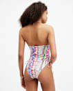 Elisa Ruched Bandeau Swimsuit