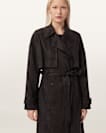 Linnie Relaxed Fit Trench Coat