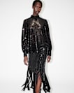 Whitney Long Sleeve Sequin Top