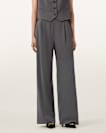 Aleida Lightweight Wide Leg Trousers