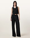 Aleida Lightweight Wide Leg Trousers